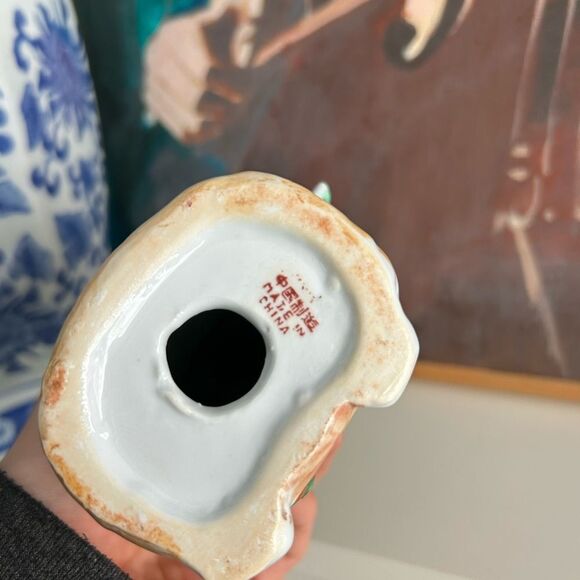 Vintage Chinese Porcelain Figurine of All three Lucky Gods - Picture 3 of 16